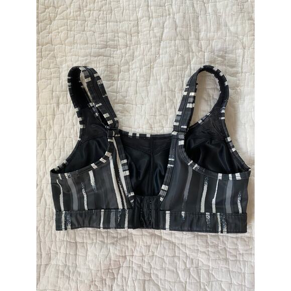 Title Nine Bra Sports High Impact Black and White 34C - Picture 7 of 10